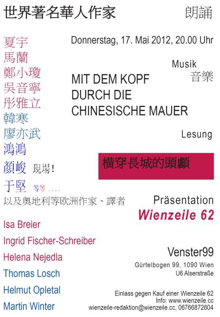 Mit dem Kopf durch die Chinesische Mauer