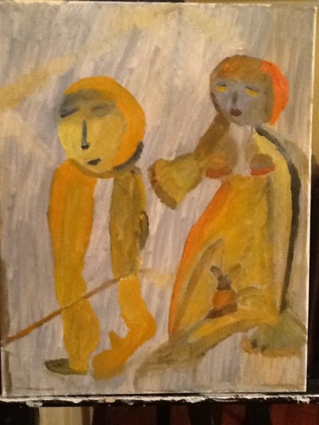 Painting by Ma Lan 马兰