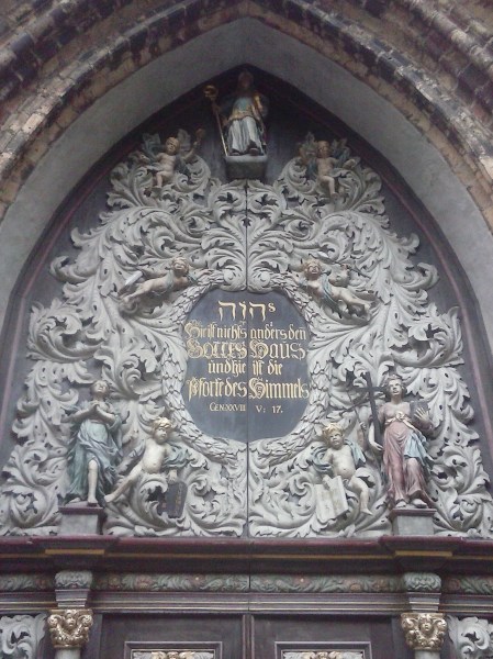 Stralsund church gate