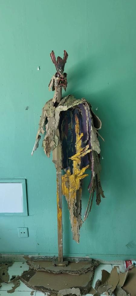 Sculpture and photo by Tristan Tréhin