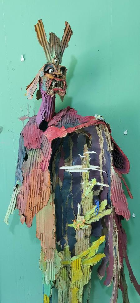 Sculpture and photo by Tristan Tréhin